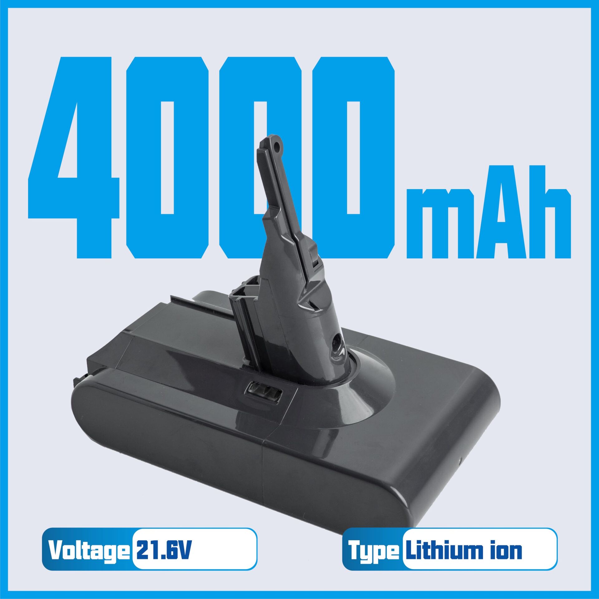 Dyson V8 Batarya SV10-SV25 4000 Mah Yüksek Kapasite