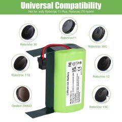 Ecovacs Deebot N79 Robovac 11 11S 12 35C X500 14.4V 3000MAH Lion Pil Süpürge Batarya