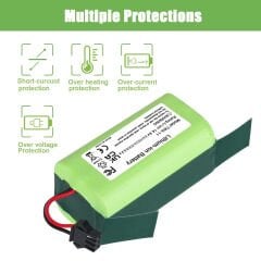 Ecovacs Deebot N79 Robovac 11 11S 12 35C X500 14.4V 3000MAH Lion Pil Süpürge Batarya